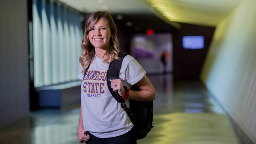 image of female student